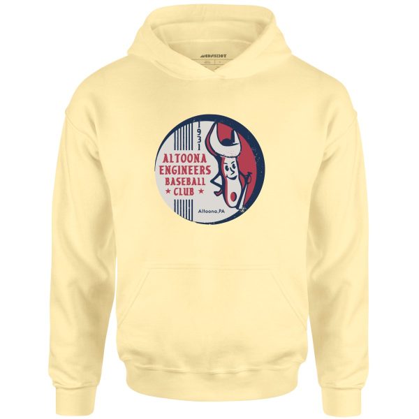 Altoona Engineers - Pennsylvania - Vintage Defunct Baseball Teams - Unisex Hoodie Online - Image 3