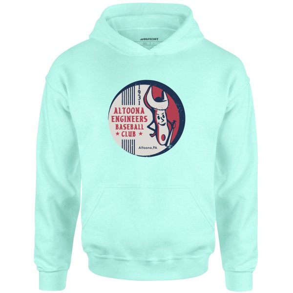 Altoona Engineers - Pennsylvania - Vintage Defunct Baseball Teams - Unisex Hoodie Online - Image 5