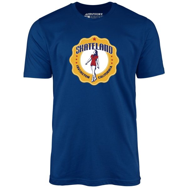 Skateland - Irvington, CA - Vintage Roller Rink - Unisex T-Shirt Online - Image 3