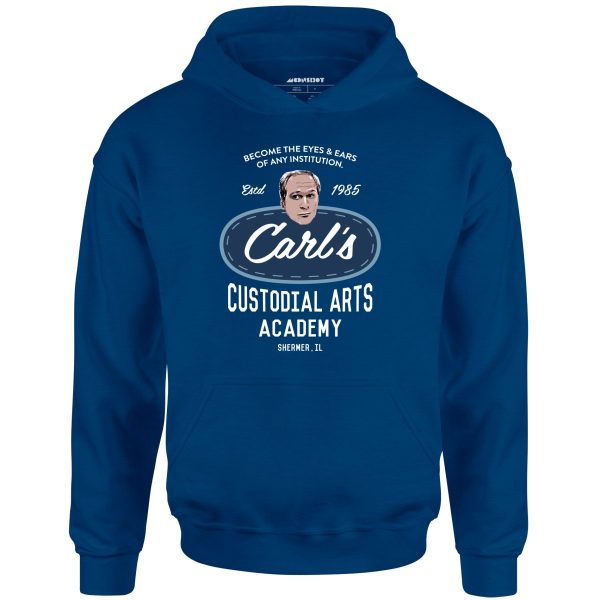 Carl s Custodial Arts Academy - Breakfast Club - Unisex Hoodie Cheap - Image 3