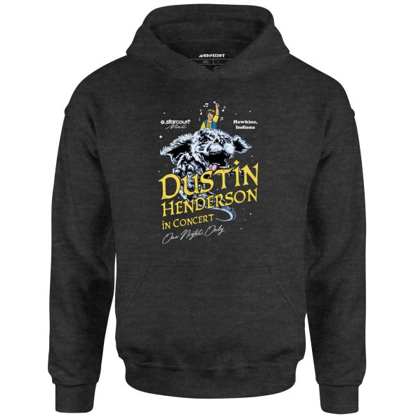Dustin Henderson in Concert - Unisex Hoodie For Cheap - Image 3