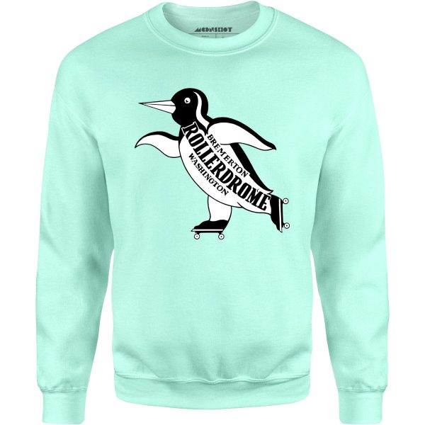 Rollerdrome - Bremerton, WA - Vintage Roller Rink - Unisex Sweatshirt Hot on Sale - Image 2