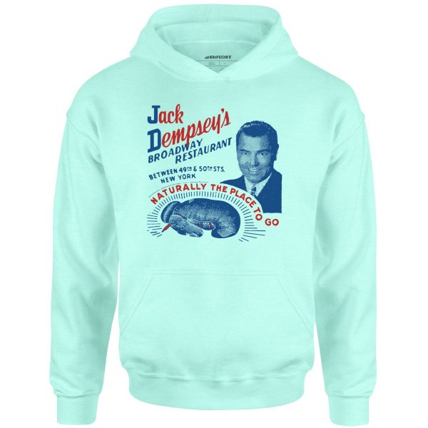 Jack Dempsey s v1 - Manhattan, NY - Vintage Restaurant - Unisex Hoodie For Discount - Image 4