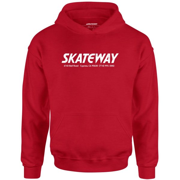 Skateway - Cypress, CA - Vintage Roller Rink - Unisex Hoodie Sale - Image 5