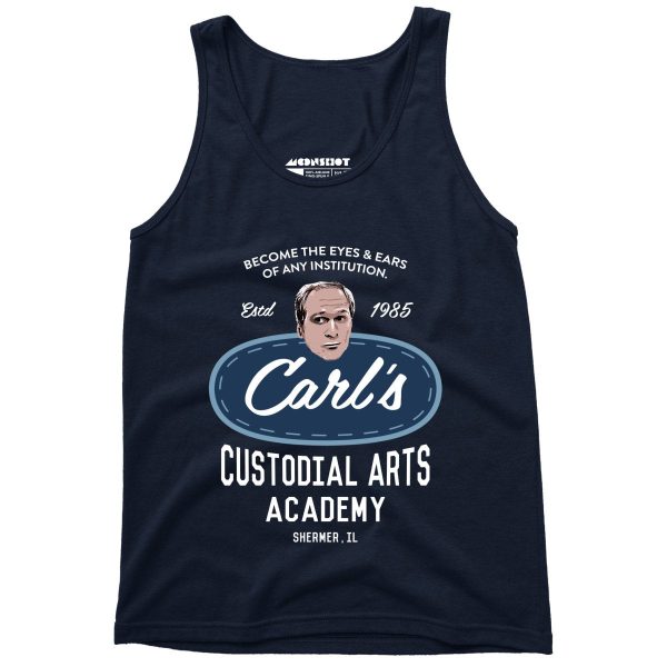 Carl s Custodial Arts Academy - Breakfast Club - Unisex Tank Top Online Hot Sale