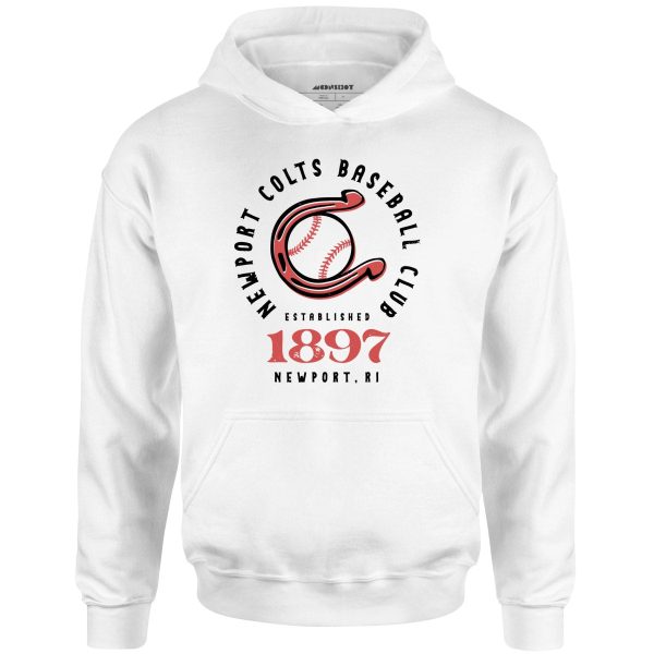 Newport Colts - Rhode Island - Vintage Defunct Baseball Teams - Unisex Hoodie on Sale