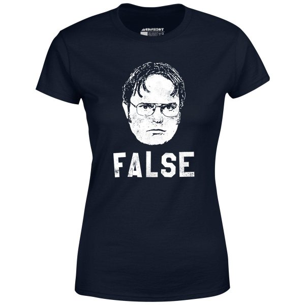 Dwight Schrute - False - Women s T-Shirt For Sale - Image 2