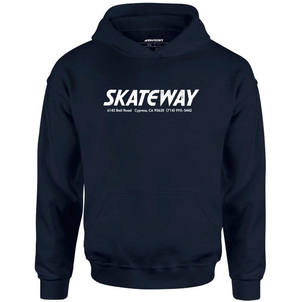 Skateway - Cypress, CA - Vintage Roller Rink - Unisex Hoodie Sale - Image 2