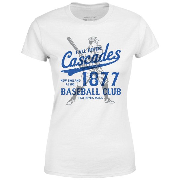 Fall River Cascades - Massachusetts - Vintage Defunct Baseball Teams - Women s T-Shirt Supply