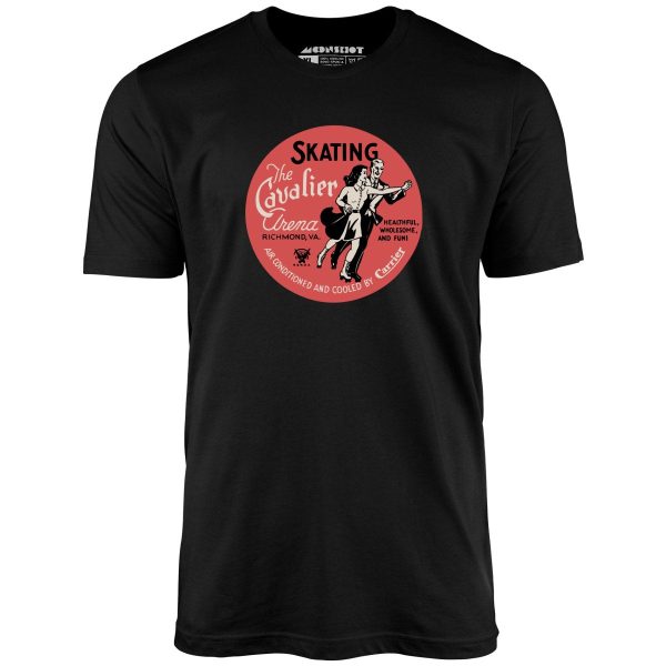 The Cavalier Arena - Richmond, VA - Vintage Roller Rink - Unisex T-Shirt Hot on Sale