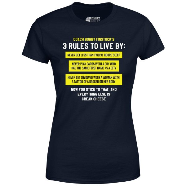Coach Bobby Finstock s 3 Rules to Live By - Women s T-Shirt Fashion - Image 2