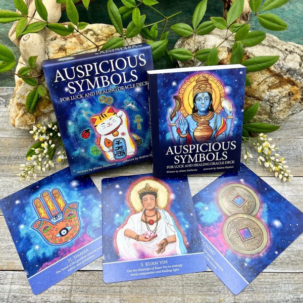 Auspicious Symbols for Luck and Healing Oracle Deck Online Hot Sale