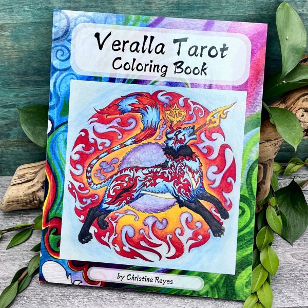 Veralla Tarot Coloring Book: Full 78 Card Tarot Set For Cheap