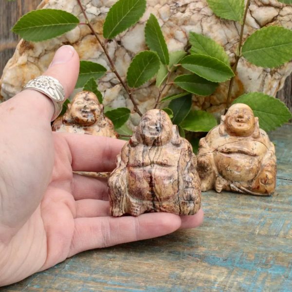 Picture Jasper Happy Buddha Carving Sale - Image 2