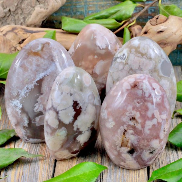 Flower Agate Freeform For Cheap