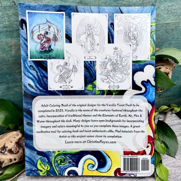 Veralla Tarot Coloring Book: Full 78 Card Tarot Set For Cheap - Image 2