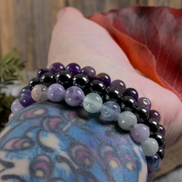 Addiction Support - Crystal Bracelet Intention Set For Discount - Image 2