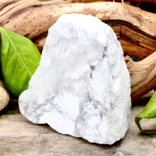 Howlite Semi Polished Chunk on Sale - Image 2