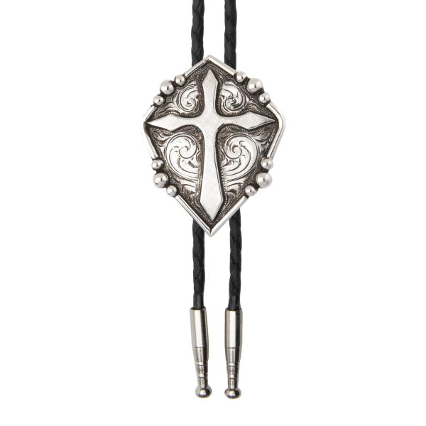Antiqued Cross with Etching Bolo Discount